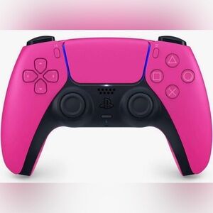 Rare Limited Edition - Sony DualSense Controller - Bright Pink and Black